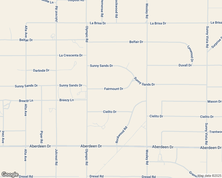 map of restaurants, bars, coffee shops, grocery stores, and more near Fairmount Drive in San Bernardino County