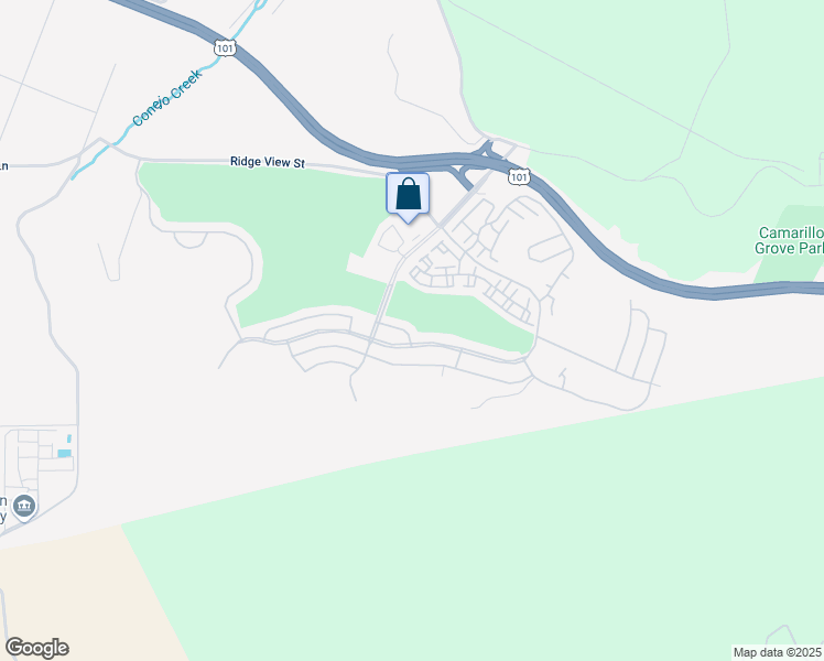 map of restaurants, bars, coffee shops, grocery stores, and more near 6089 San Dimas Avenue in Camarillo