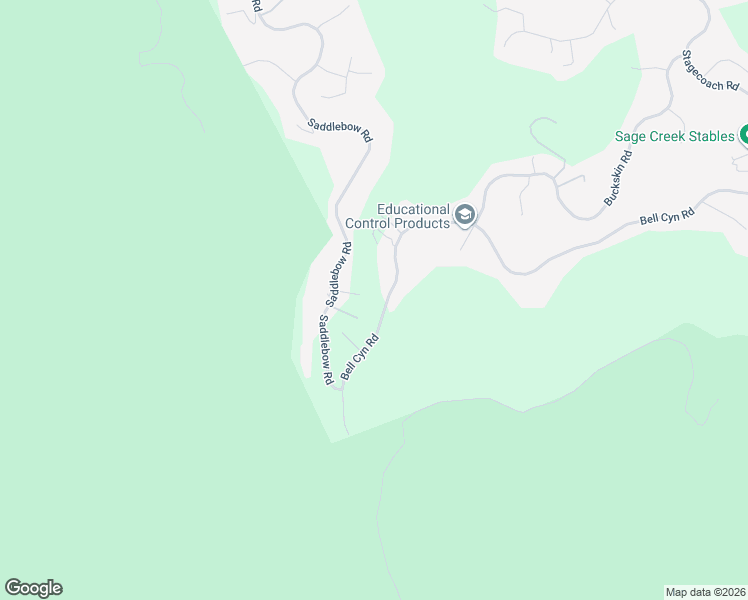 map of restaurants, bars, coffee shops, grocery stores, and more near 40 Saddlebow Road in Bell Canyon