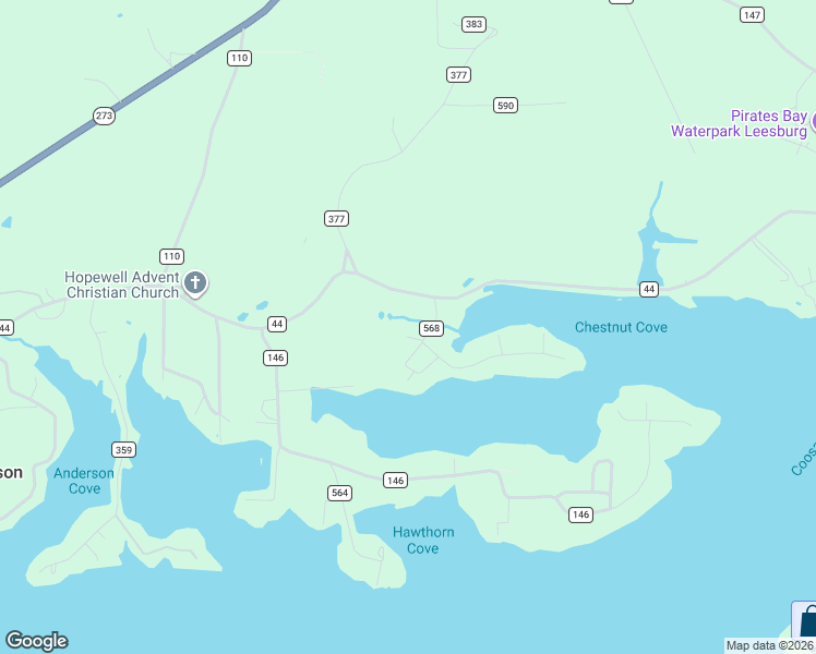 map of restaurants, bars, coffee shops, grocery stores, and more near 110 County Road 568 in Leesburg
