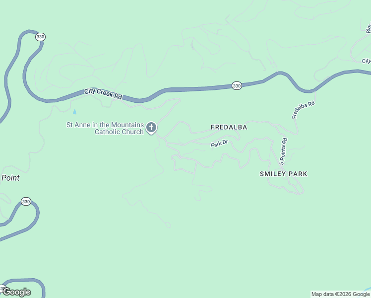 map of restaurants, bars, coffee shops, grocery stores, and more near 22 Holly Drive in Running Springs