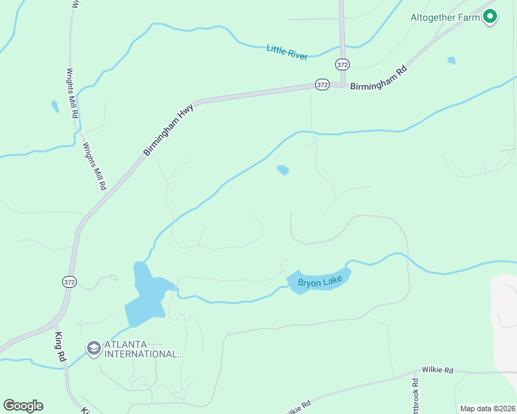 map of restaurants, bars, coffee shops, grocery stores, and more near 136 Townsend Pass in Alpharetta