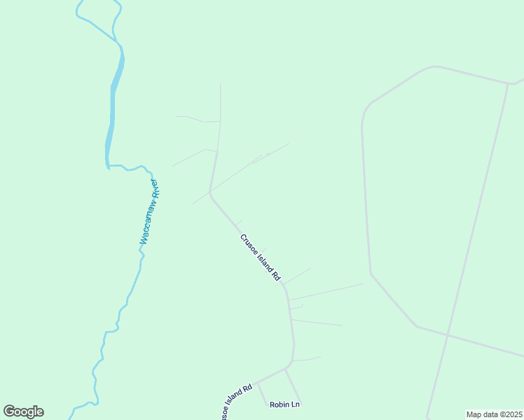 map of restaurants, bars, coffee shops, grocery stores, and more near 2458 Crusoe Island Road in Whiteville