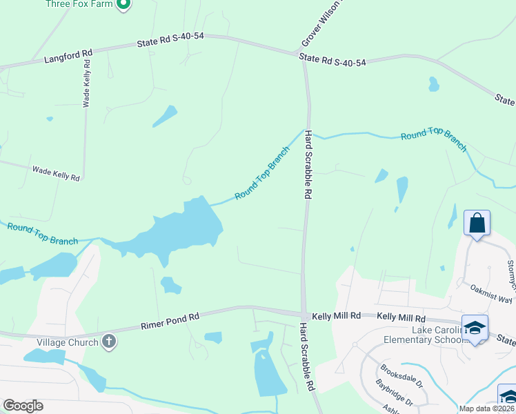 map of restaurants, bars, coffee shops, grocery stores, and more near 190 Smith-Young Road in Blythewood
