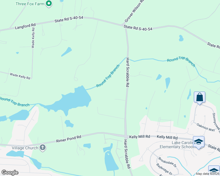 map of restaurants, bars, coffee shops, grocery stores, and more near 190 Smith-Young Road in Blythewood