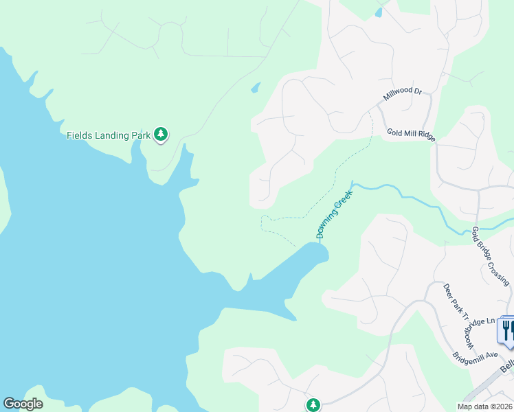 map of restaurants, bars, coffee shops, grocery stores, and more near 529 Gold Shore Lane in Canton