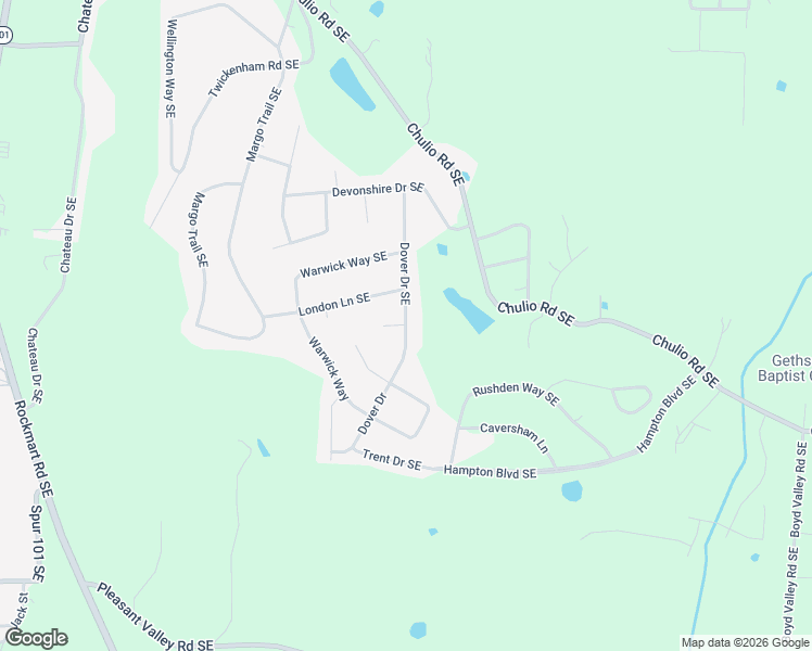 map of restaurants, bars, coffee shops, grocery stores, and more near 22 London Lane Southeast in Rome
