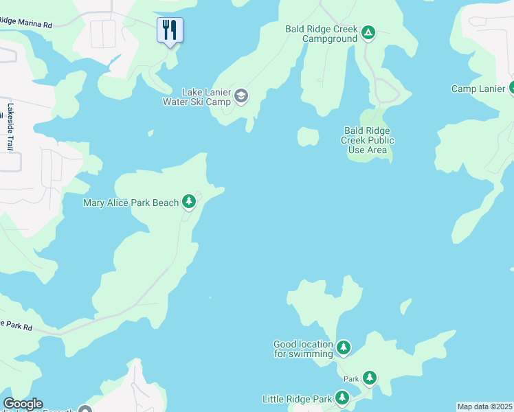map of restaurants, bars, coffee shops, grocery stores, and more near 2750 Herrington Drive in Cumming