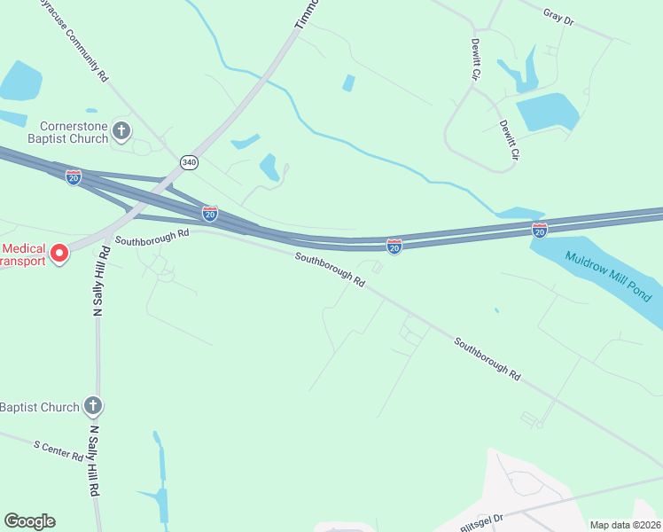 map of restaurants, bars, coffee shops, grocery stores, and more near 2743 Southborough Road in Darlington