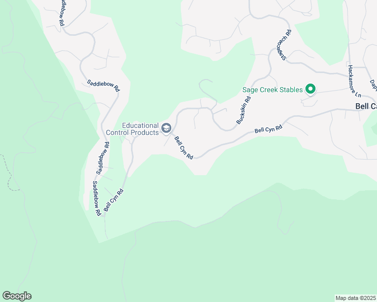 map of restaurants, bars, coffee shops, grocery stores, and more near 221 Bell Canyon Road in Bell Canyon
