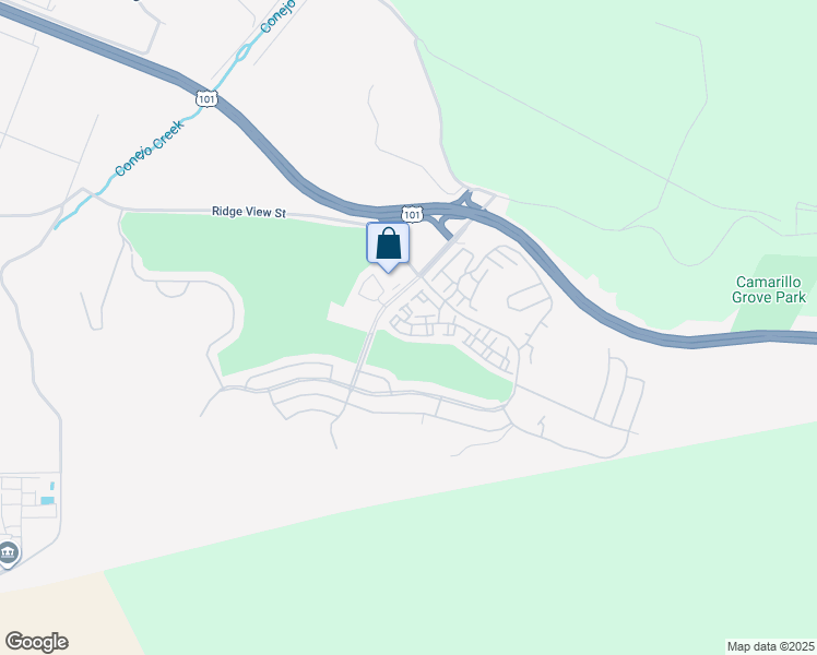 map of restaurants, bars, coffee shops, grocery stores, and more near 6002 Paseo Encantada in Camarillo