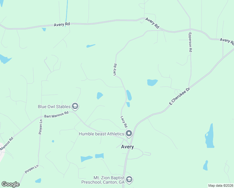 map of restaurants, bars, coffee shops, grocery stores, and more near 447 Lacy Road in Canton
