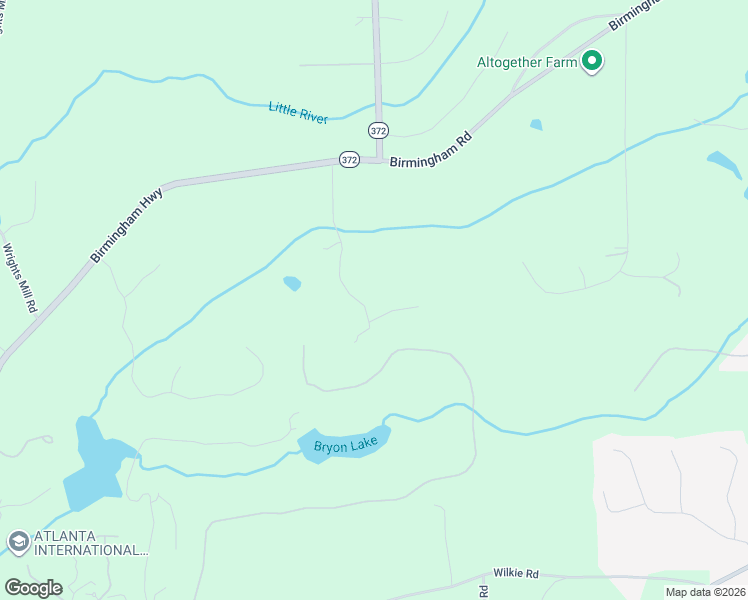 map of restaurants, bars, coffee shops, grocery stores, and more near 47 Pruitt Road in Alpharetta