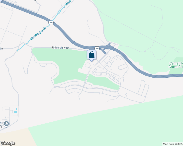 map of restaurants, bars, coffee shops, grocery stores, and more near 5978 Paseo Encantada in Camarillo