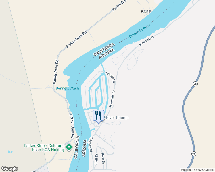 map of restaurants, bars, coffee shops, grocery stores, and more near 8760 Hopi Drive in Parker