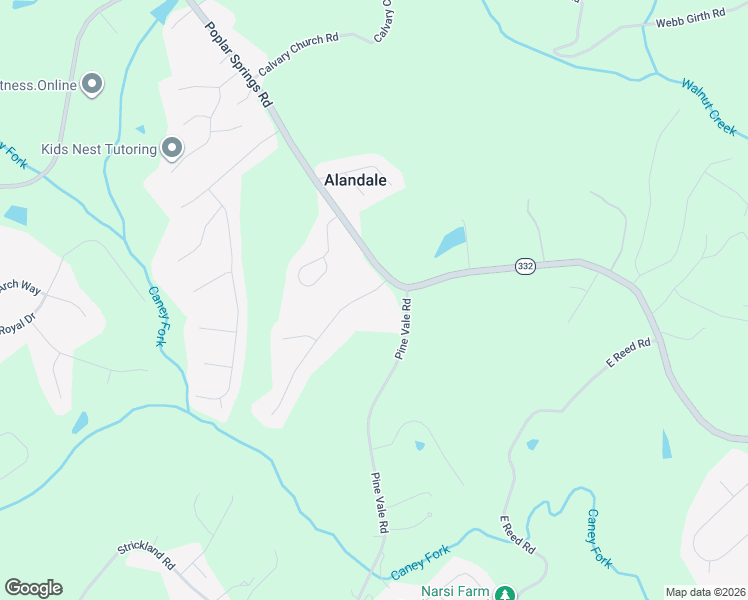 map of restaurants, bars, coffee shops, grocery stores, and more near 4113 Arbor Chase Road in Gainesville
