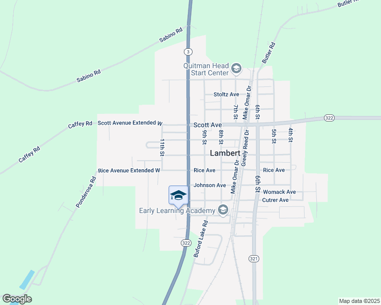 map of restaurants, bars, coffee shops, grocery stores, and more near 934 Darby Avenue in Lambert
