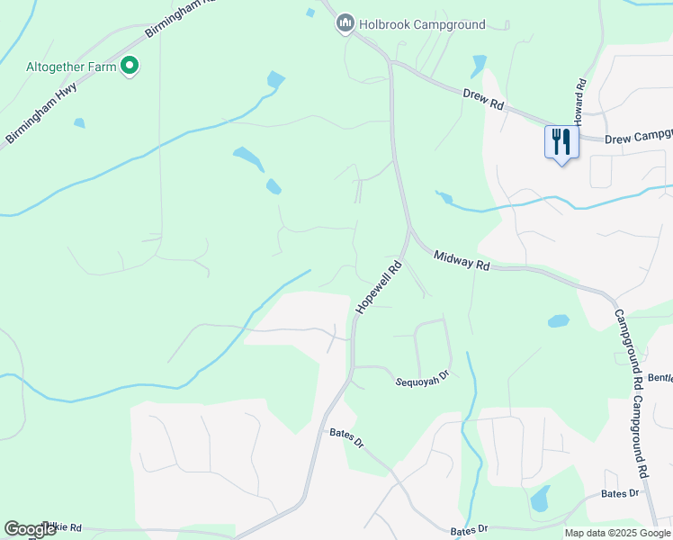 map of restaurants, bars, coffee shops, grocery stores, and more near 200 Arbor Green Run in Alpharetta