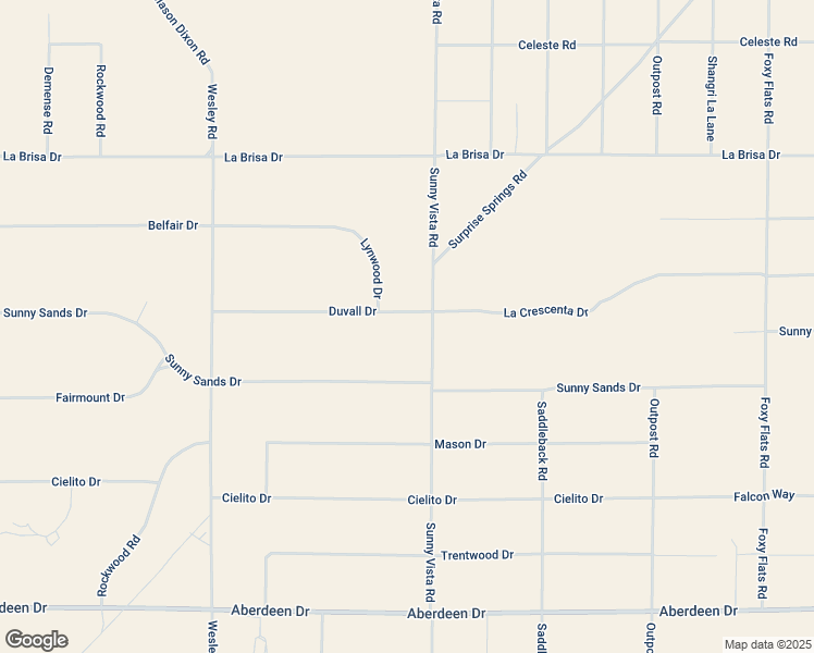 map of restaurants, bars, coffee shops, grocery stores, and more near 60849 Duvall Drive in Joshua Tree