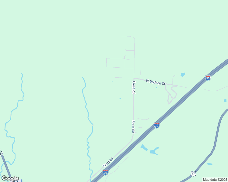 map of restaurants, bars, coffee shops, grocery stores, and more near 211 West Dodson Street in Caddo Valley