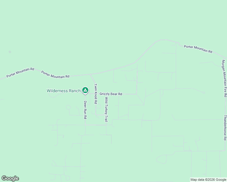 map of restaurants, bars, coffee shops, grocery stores, and more near 9304 Grizzly Bear Road in Navajo County