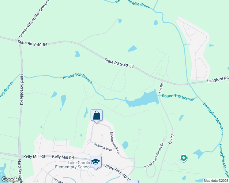 map of restaurants, bars, coffee shops, grocery stores, and more near 1084 Langford Road in Blythewood