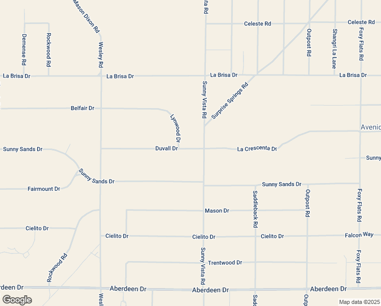 map of restaurants, bars, coffee shops, grocery stores, and more near 60849 Duvall Drive in Joshua Tree