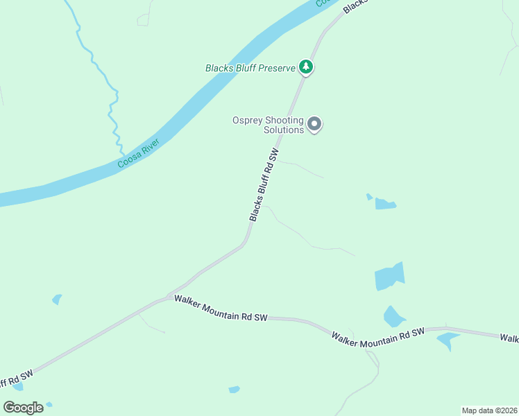 map of restaurants, bars, coffee shops, grocery stores, and more near 1301 Blacks Bluff Road Southwest in Rome