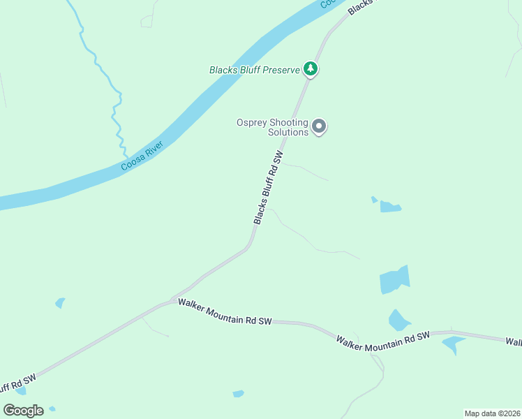 map of restaurants, bars, coffee shops, grocery stores, and more near 1368 Blacks Bluff Road Southwest in Rome