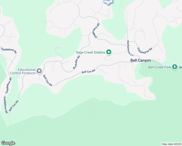 map of restaurants, bars, coffee shops, grocery stores, and more near 158 Bell Canyon Road in Bell Canyon