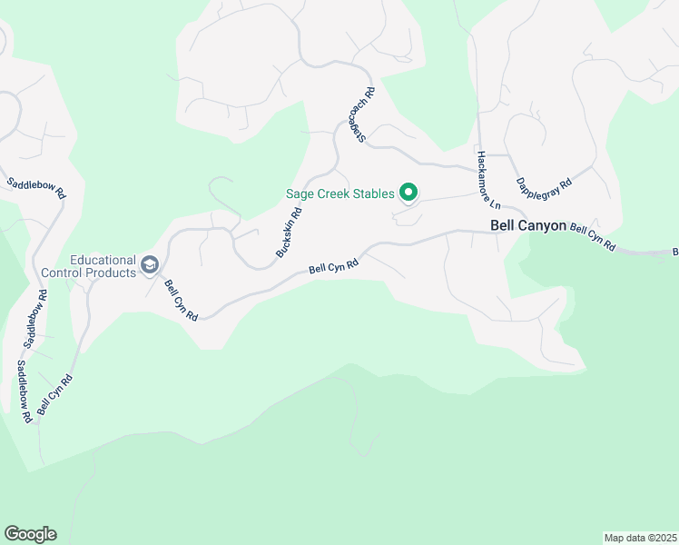 map of restaurants, bars, coffee shops, grocery stores, and more near 158 Bell Canyon Road in Bell Canyon