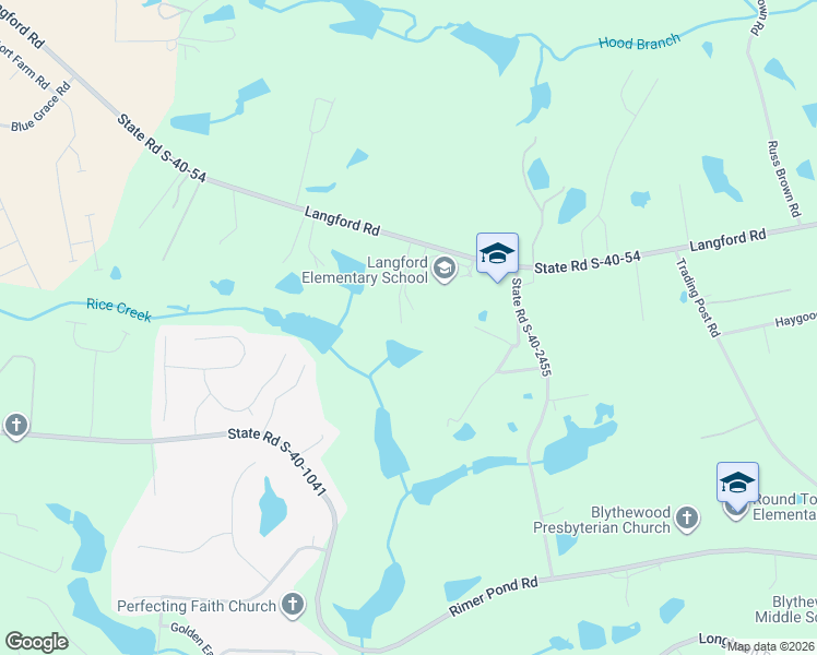 map of restaurants, bars, coffee shops, grocery stores, and more near 470 Langford Road in Blythewood