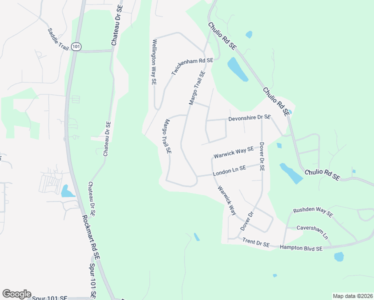 map of restaurants, bars, coffee shops, grocery stores, and more near 115 Margo Trail Southeast in Rome