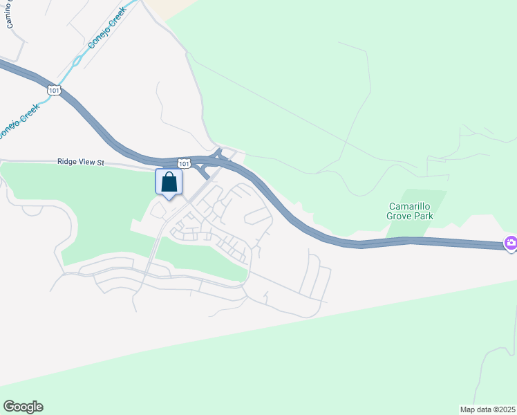 map of restaurants, bars, coffee shops, grocery stores, and more near 805 Vista Arriago in Camarillo