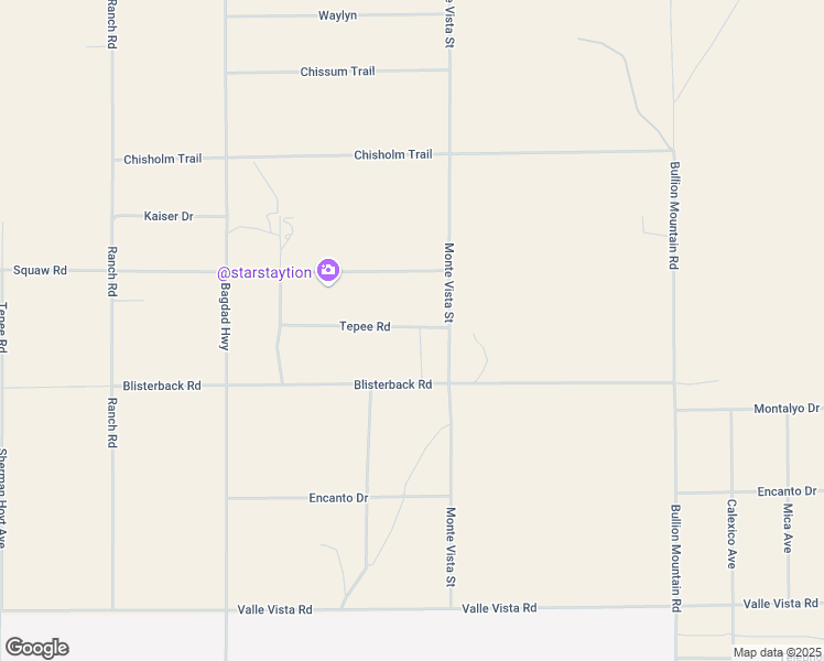 map of restaurants, bars, coffee shops, grocery stores, and more near 2811 Pebble Road in Twentynine Palms