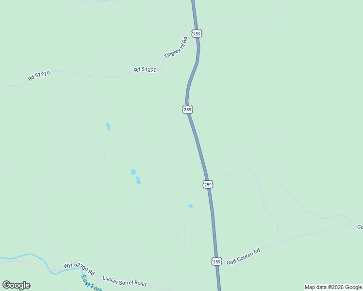 map of restaurants, bars, coffee shops, grocery stores, and more near 68 Stevens Road in Broken Bow