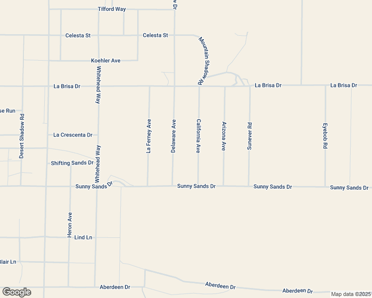 map of restaurants, bars, coffee shops, grocery stores, and more near 2749 Delaware Avenue in Joshua Tree