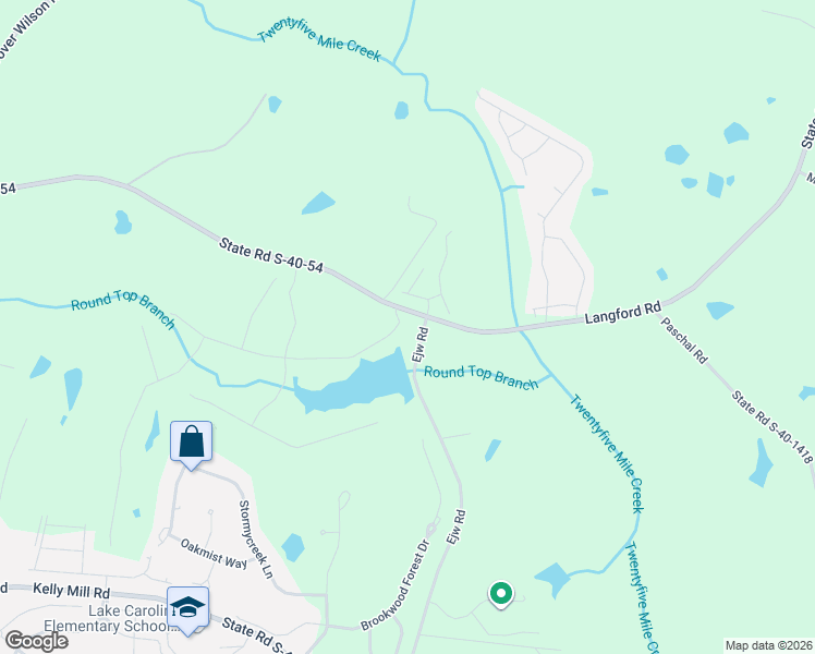 map of restaurants, bars, coffee shops, grocery stores, and more near 101-119 Ejw Road in Blythewood