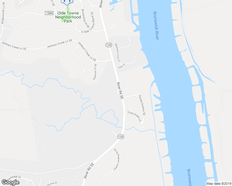 map of restaurants, bars, coffee shops, grocery stores, and more near 1254 Charleston Common Drive in Leland