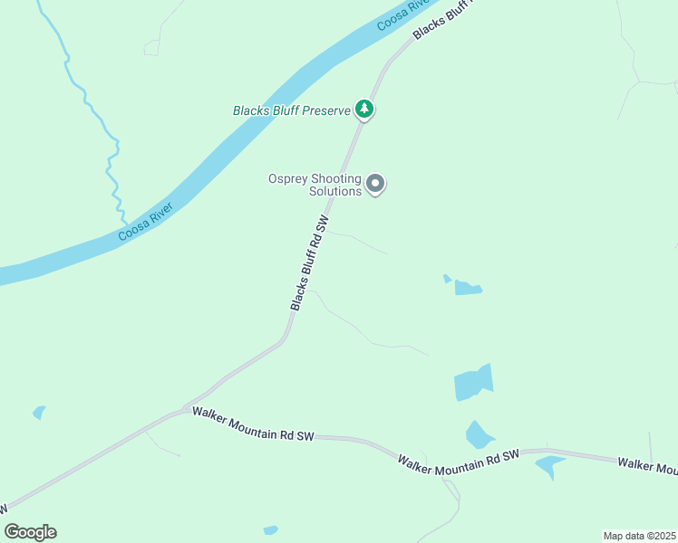 map of restaurants, bars, coffee shops, grocery stores, and more near 1301 Blacks Bluff Road Southwest in Rome