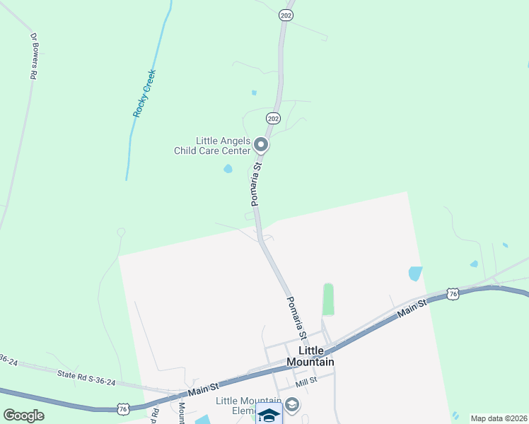 map of restaurants, bars, coffee shops, grocery stores, and more near 483 Pomaria Street in Little Mountain