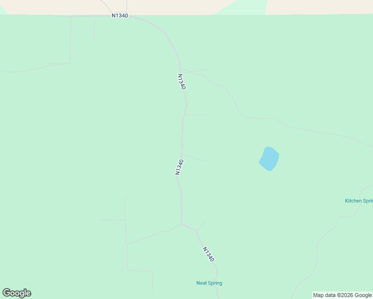 map of restaurants, bars, coffee shops, grocery stores, and more near N1342 in Apache County