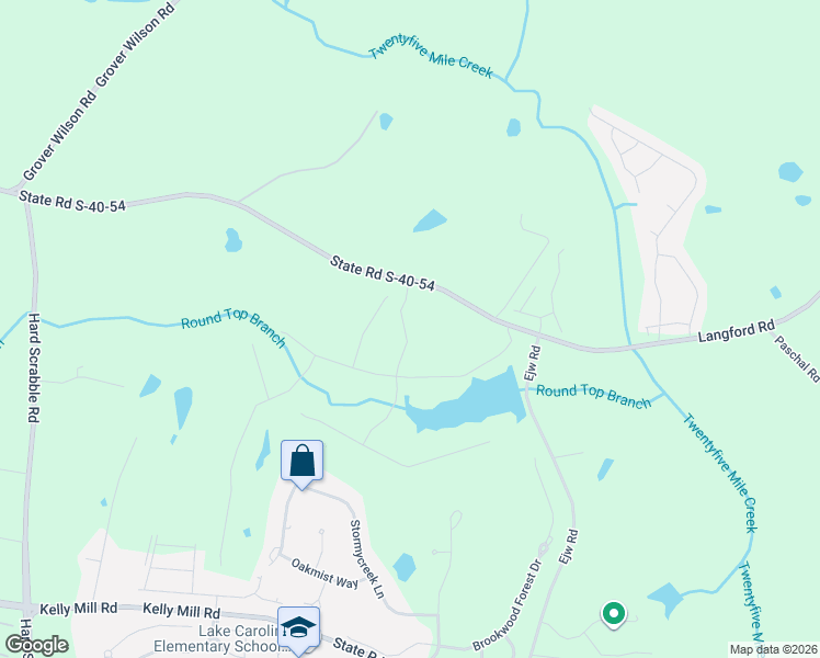 map of restaurants, bars, coffee shops, grocery stores, and more near 1084 Langford Rd in Blythewood