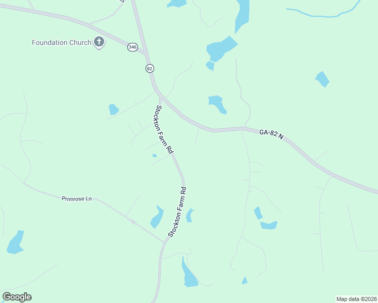 map of restaurants, bars, coffee shops, grocery stores, and more near 4901 Holly Springs Road in Pendergrass