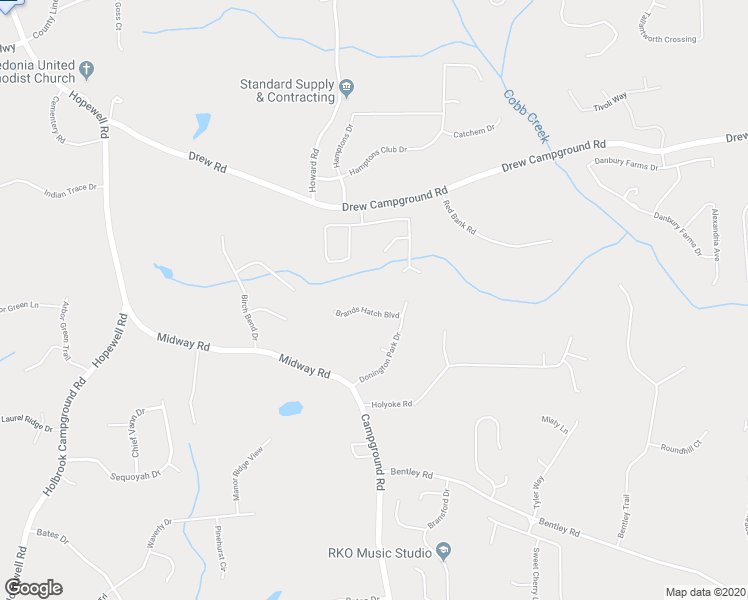 map of restaurants, bars, coffee shops, grocery stores, and more near 7840 Brands Hatch Boulevard in Cumming