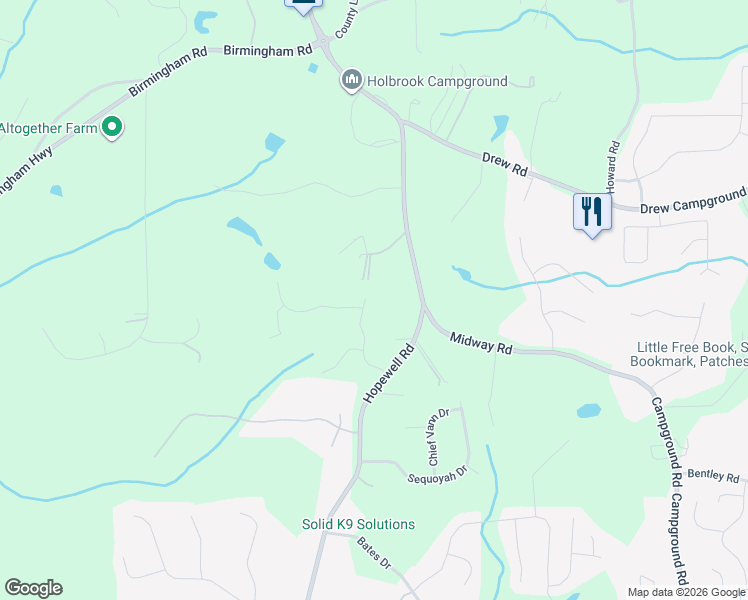 map of restaurants, bars, coffee shops, grocery stores, and more near 108 Arbor Green Trail in Alpharetta