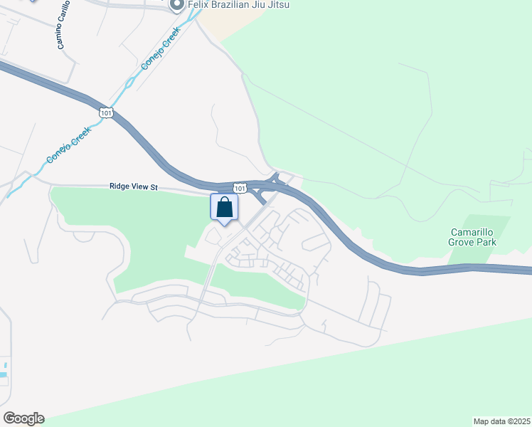 map of restaurants, bars, coffee shops, grocery stores, and more near 821 Paseo Tosamar in Camarillo