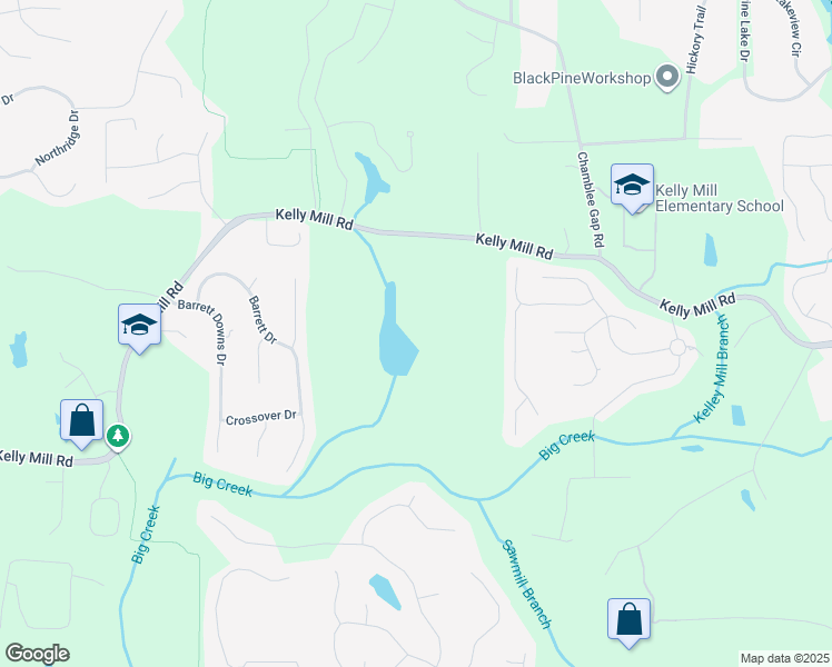 map of restaurants, bars, coffee shops, grocery stores, and more near in Cumming