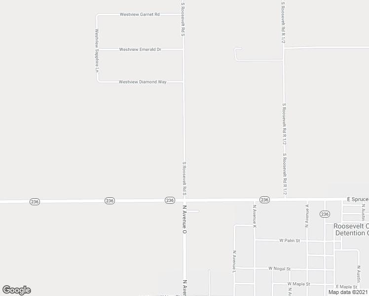 map of restaurants, bars, coffee shops, grocery stores, and more near 346 South Roosevelt Road South in Portales