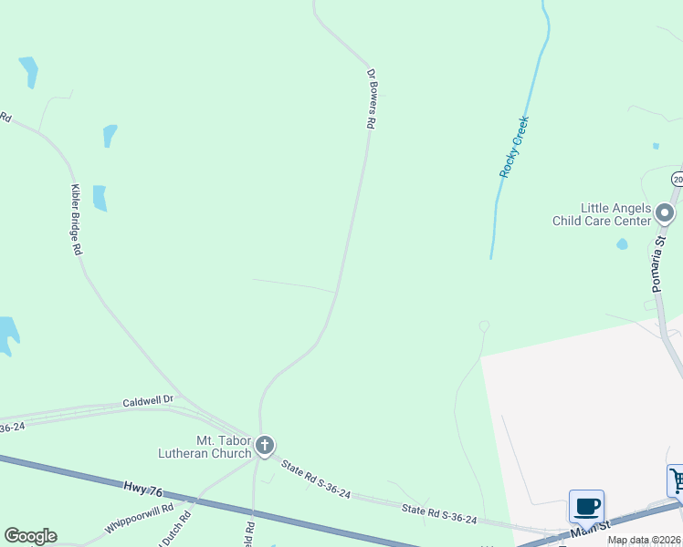 map of restaurants, bars, coffee shops, grocery stores, and more near 683 Doctor Bowers Road in Little Mountain